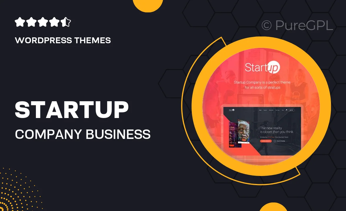 Startup Company – Business & Technology WP Theme