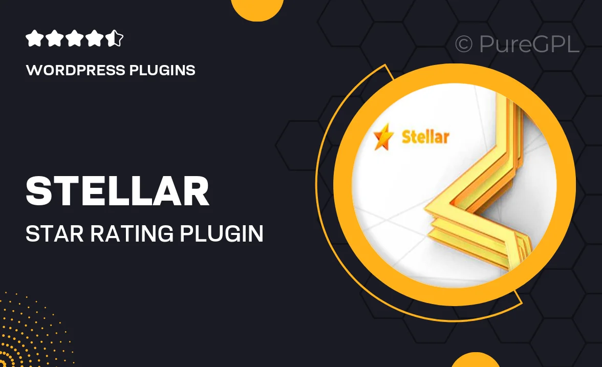 Stellar – Star Rating plugin for WordPress