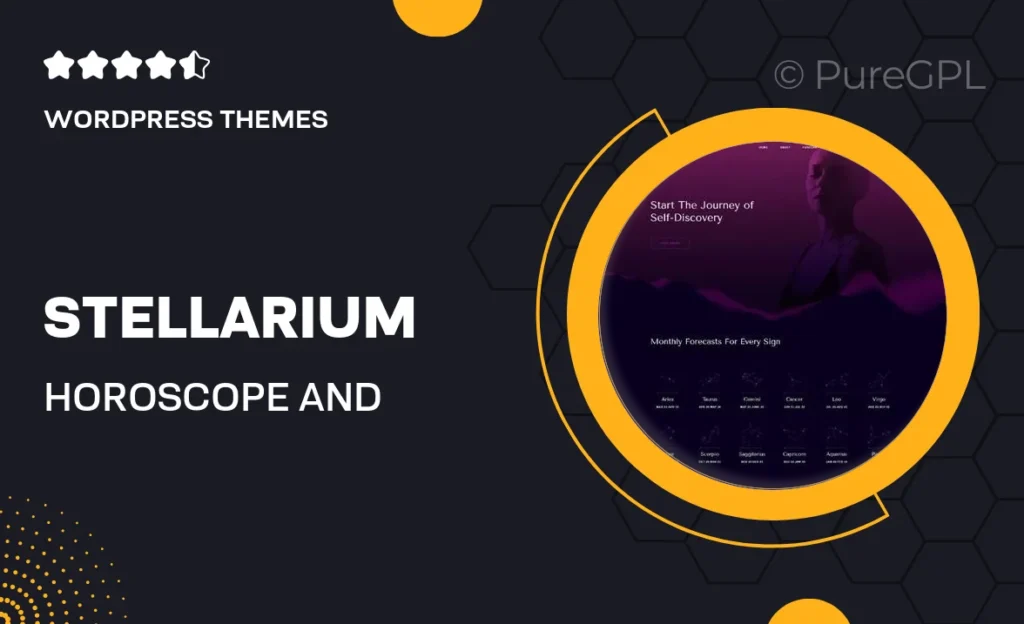 Stellarium – Horoscope and Astrology WordPress Theme