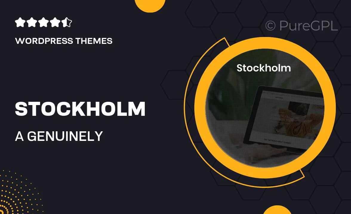 Stockholm – A Genuinely Multi-Concept Theme