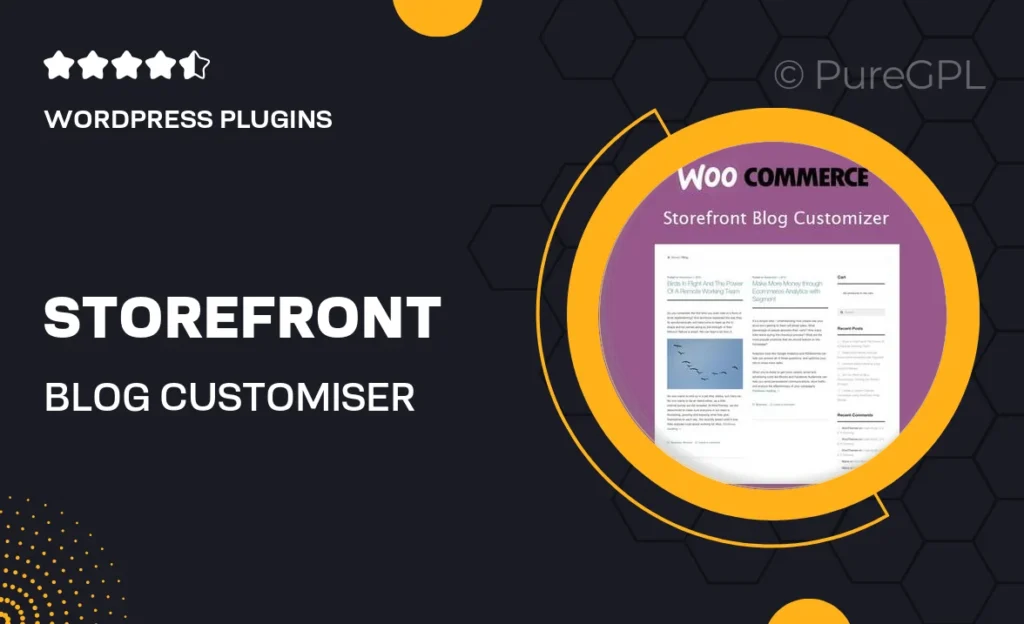 Storefront Blog Customiser 6 Storefront Blog Customiser
