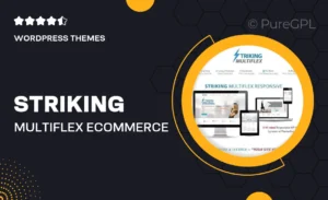 Striking MultiFlex & Ecommerce Responsive WP Theme