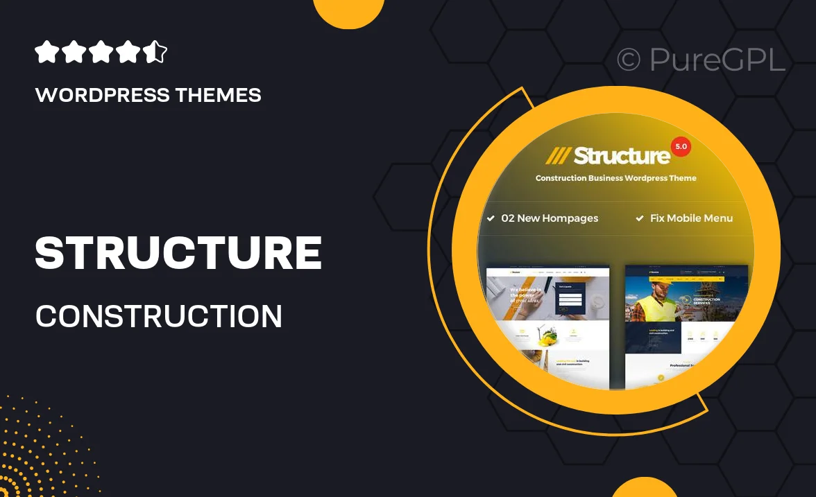 Structure – Construction WordPress Theme