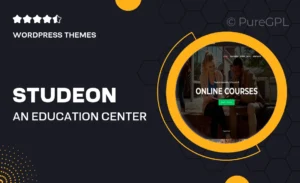 Studeon | An Education Center & Training Courses WordPress Theme
