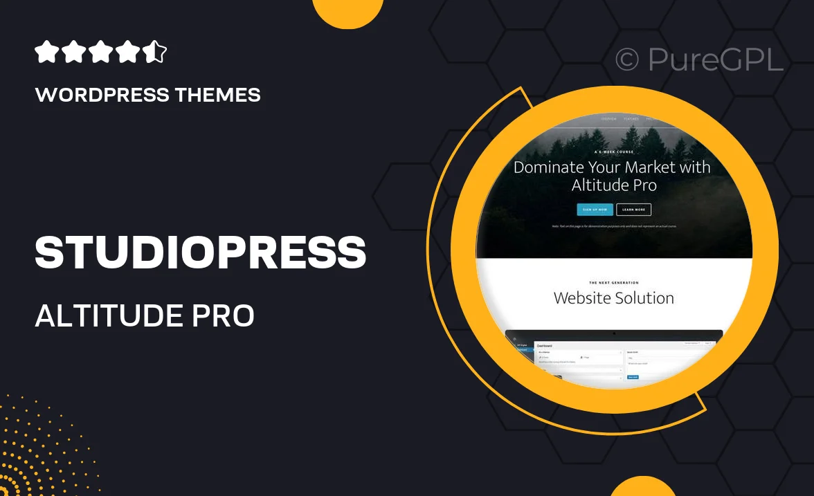StudioPress Altitude Pro Genesis WordPress Theme