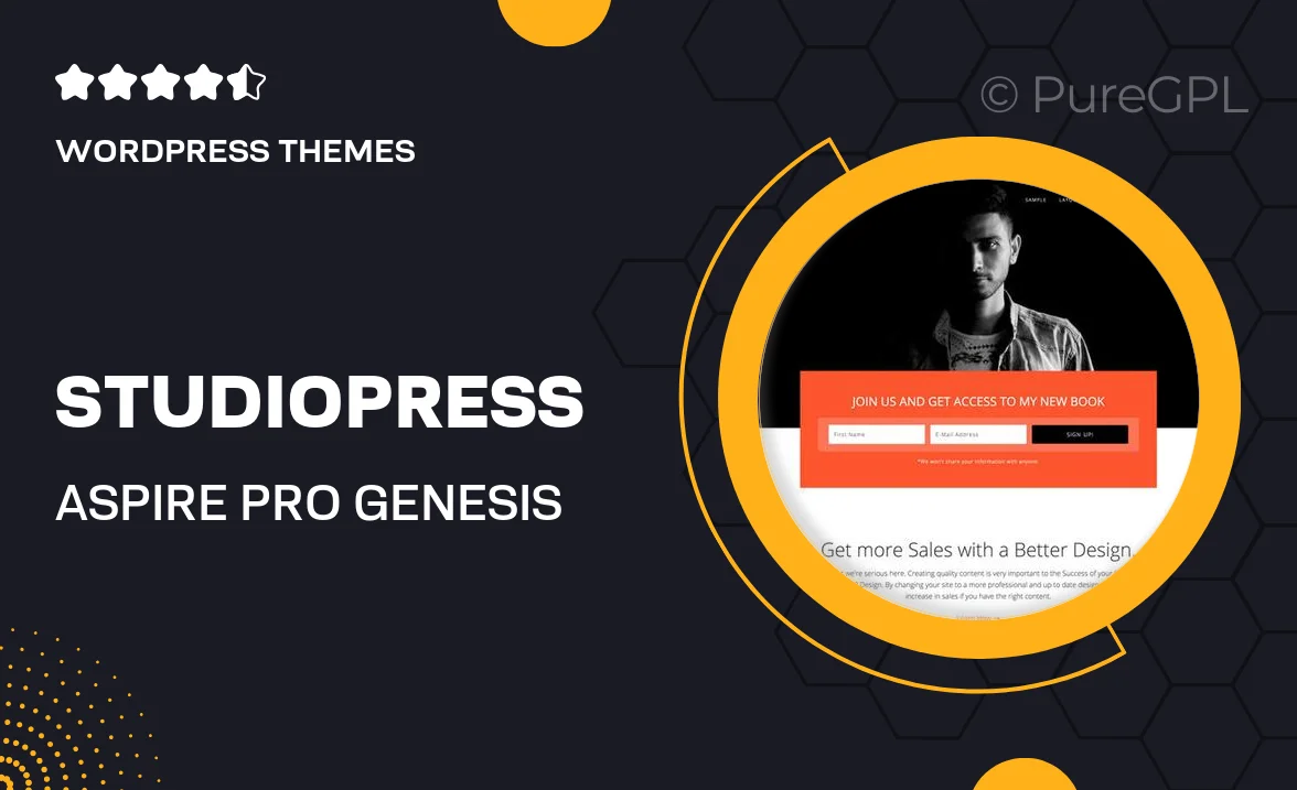StudioPress Aspire Pro Genesis WordPress Theme