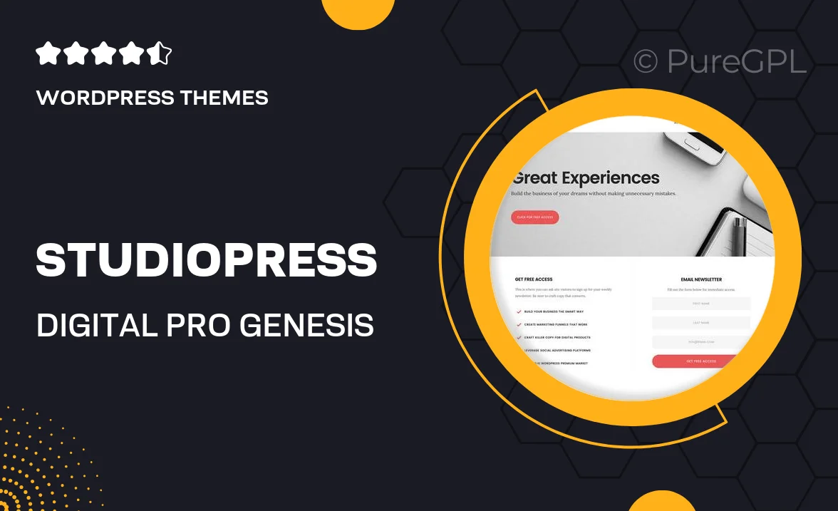 StudioPress Digital Pro Genesis WordPress Theme