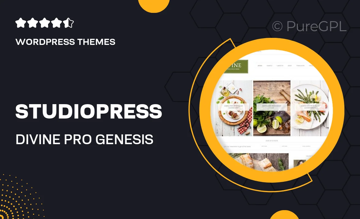 StudioPress Divine Pro Genesis WordPress Theme