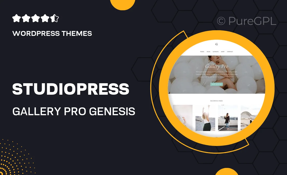 StudioPress Gallery Pro Genesis WordPress Theme