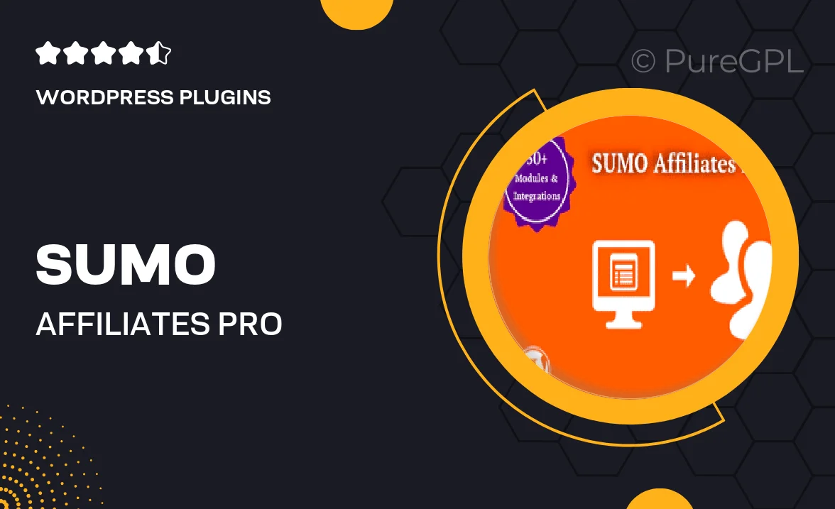 SUMO Affiliates Pro – WordPress Affiliate Plugin