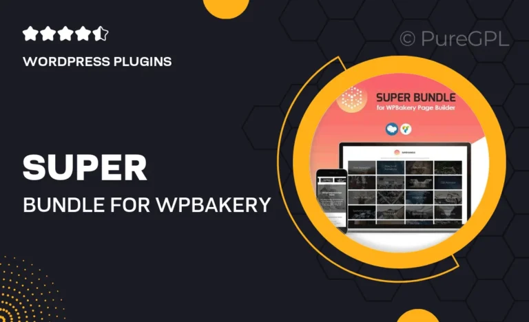 super bundle for wpbakery page builder