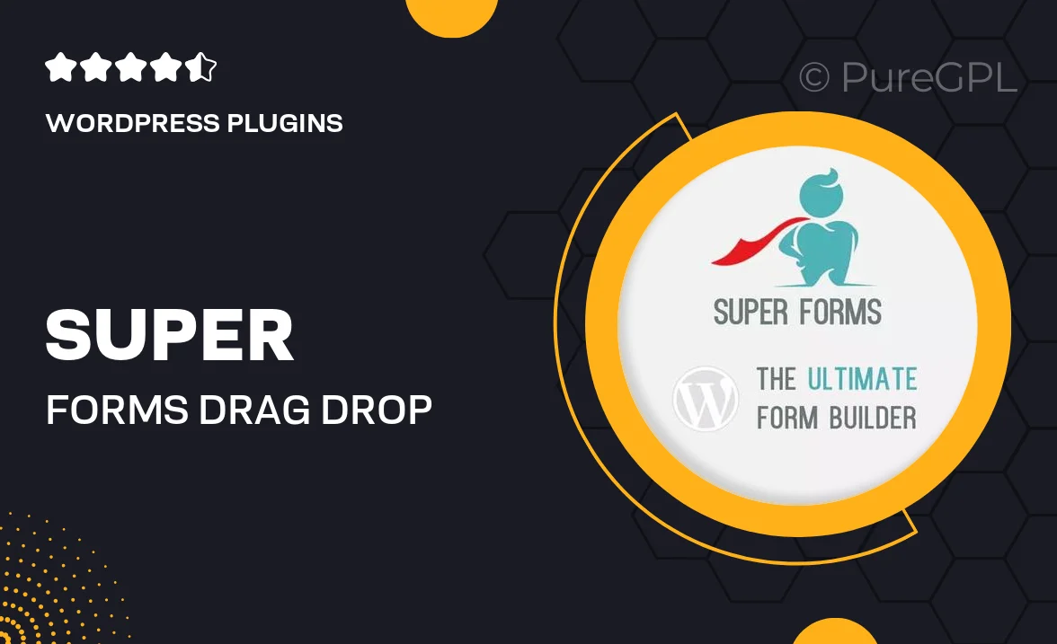 Super Forms – Drag & Drop Form Builder
