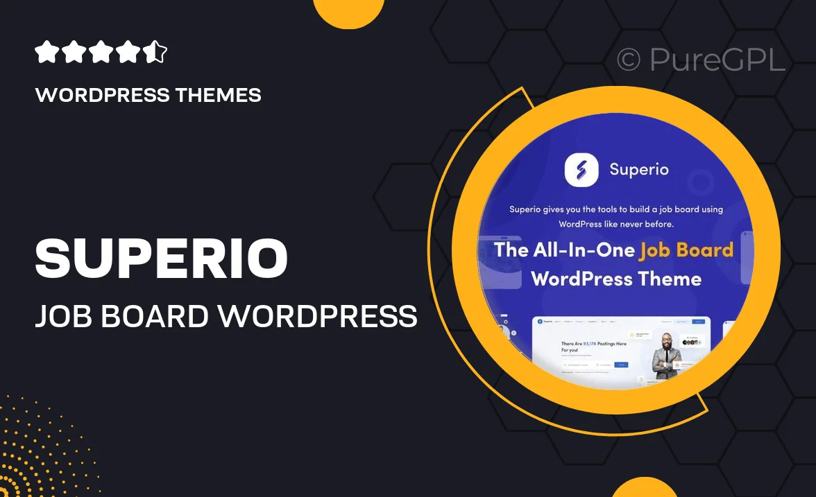 Superio – Job Board WordPress Theme