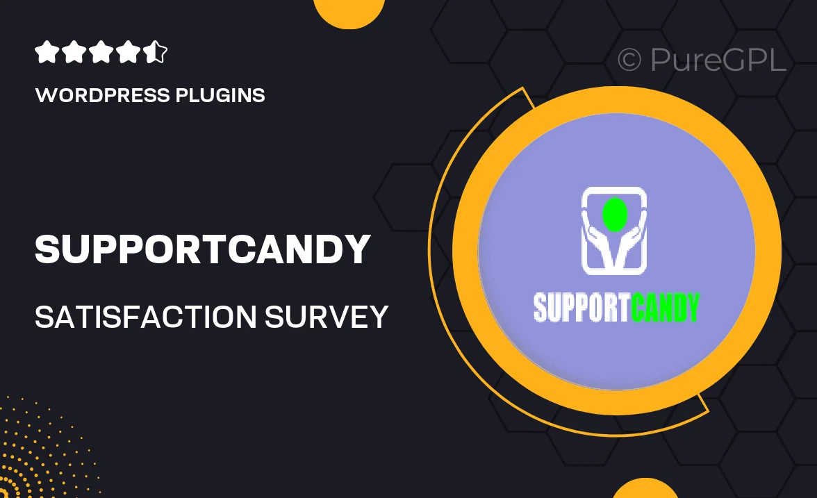 Supportcandy | Satisfaction Survey