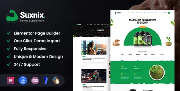 suxnix health supplement wordpress theme 1