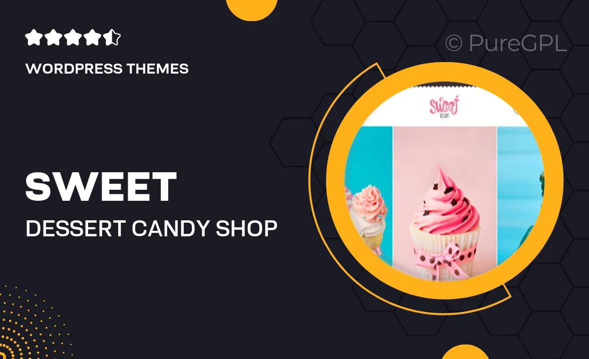 Sweet Dessert | Candy Shop & Cafe WordPress Theme