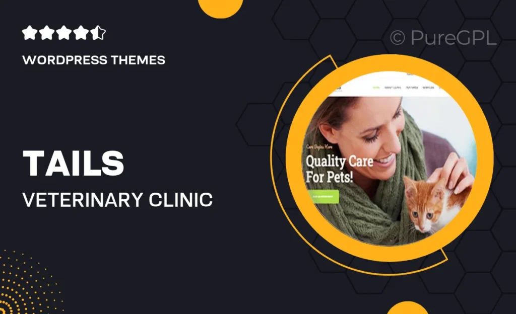 Tails | Veterinary Clinic, Pet Care & Animal WordPress Theme + Shop 39 Tails | Veterinary Clinic, Pet Care & Animal WordPress Theme + Shop