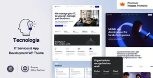 Tecnologia – IT Services & App Development WordPress Theme