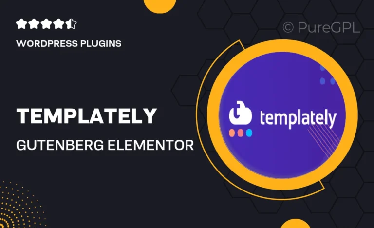 templately gutenberg elementor template library