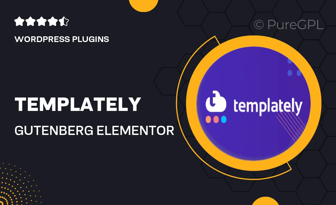 Templately – Gutenberg & Elementor Template Library