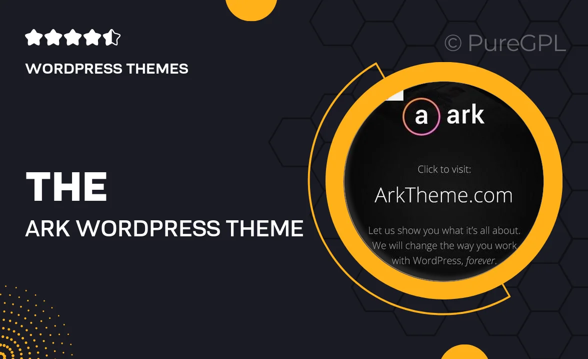 The Ark | WordPress Theme made for Freelancers