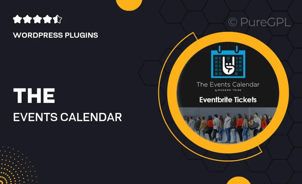 Modern Tribe The Events Calendar Eventbrite Tickets feature image