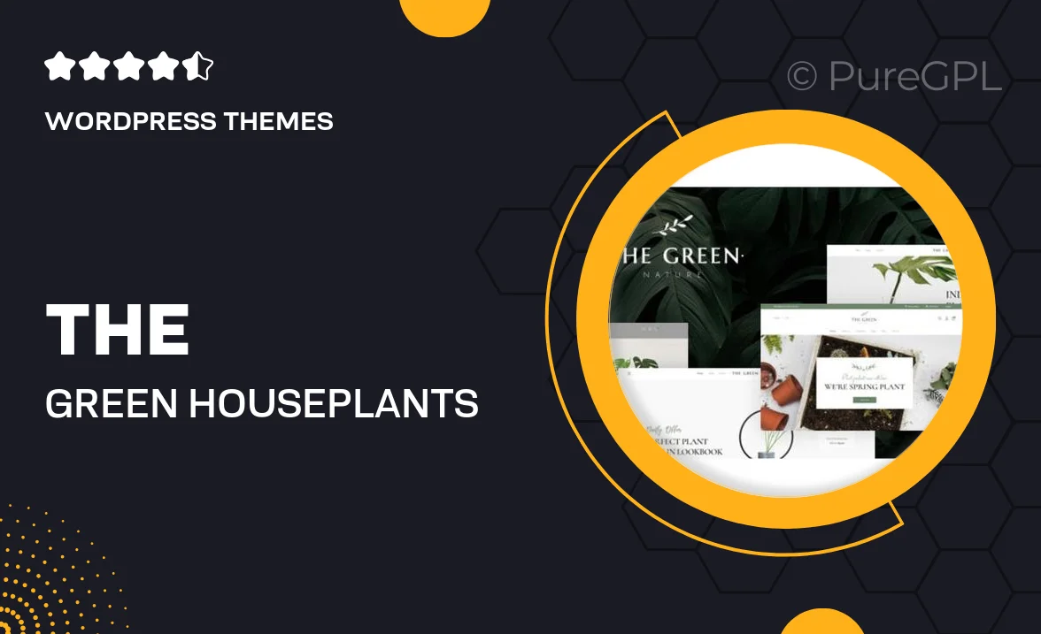 The Green – Houseplants & Gardening WordPress Theme