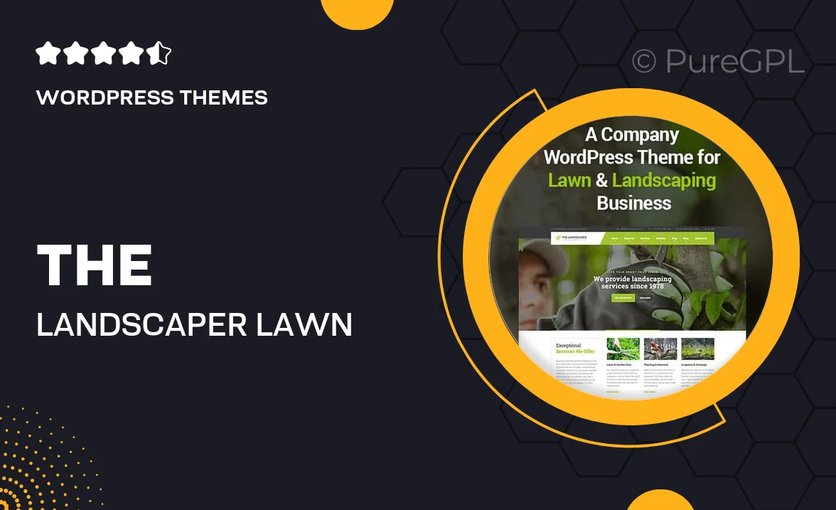 The Landscaper – Lawn & Landscaping WP Theme