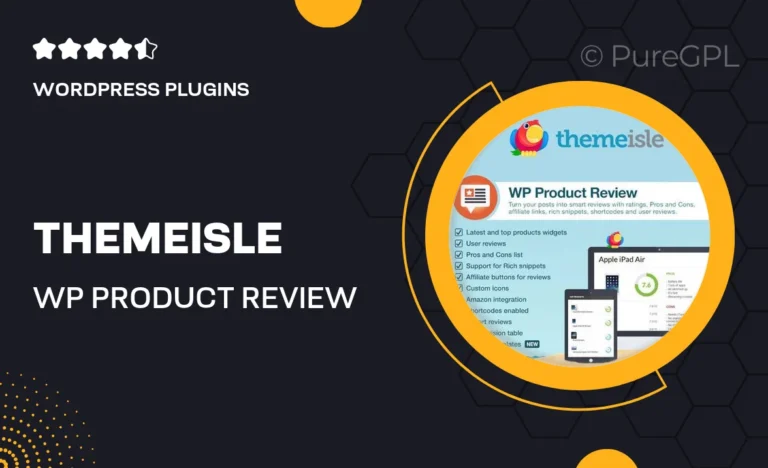 themeisle wp product review