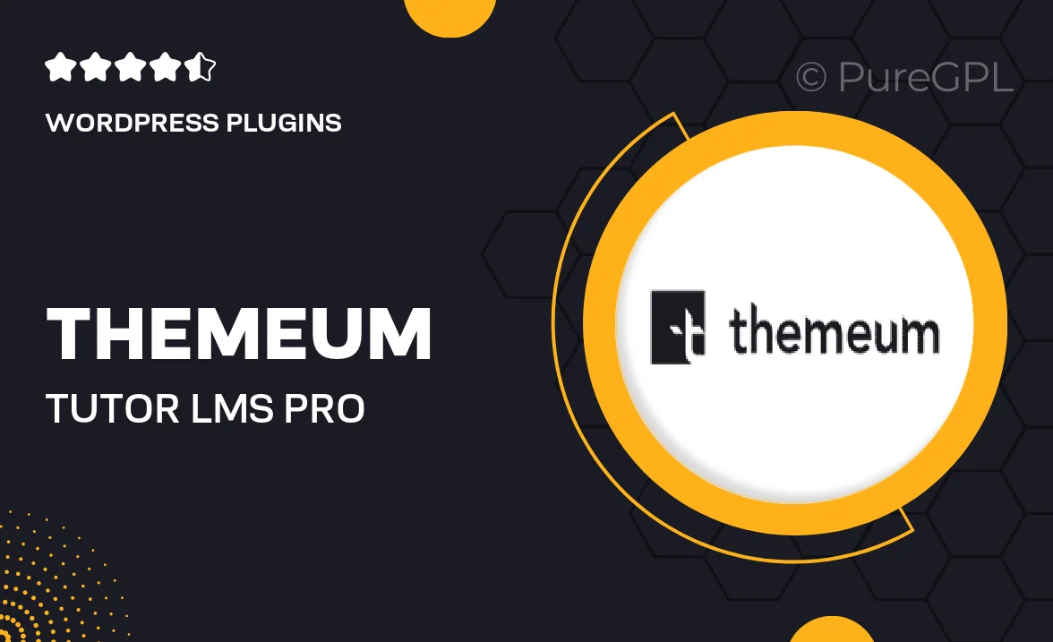 Themeum | Tutor LMS Pro