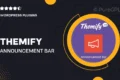 Themify Announcement Bar Addon