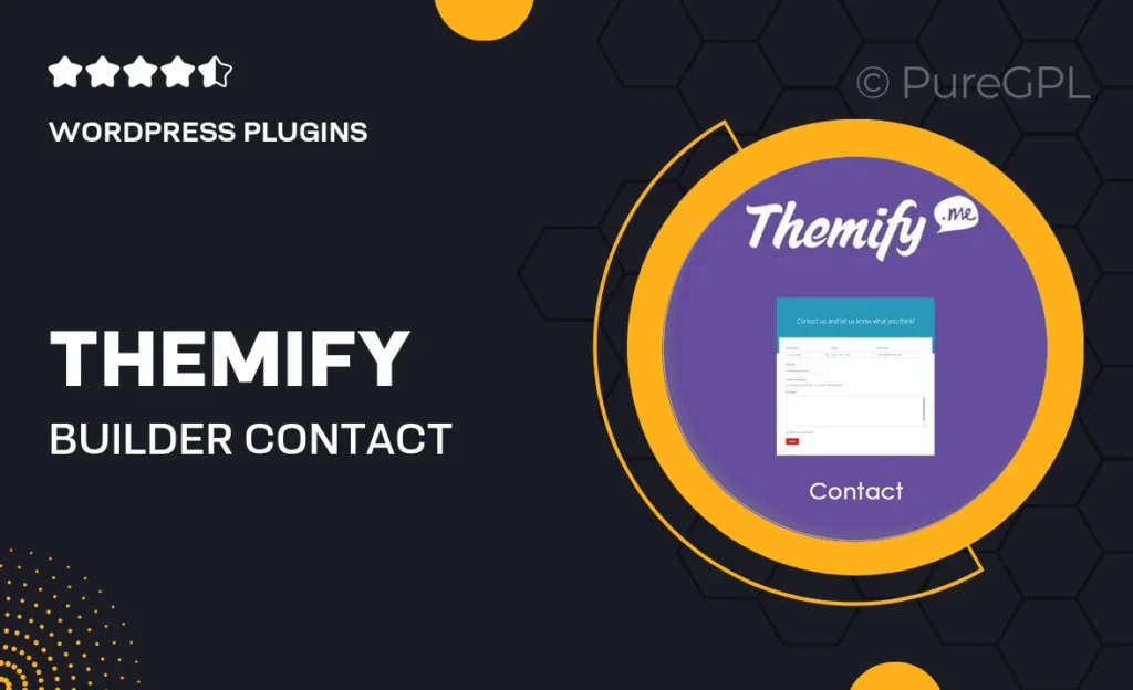 Themify Builder Contact 11 Themify Builder Contact