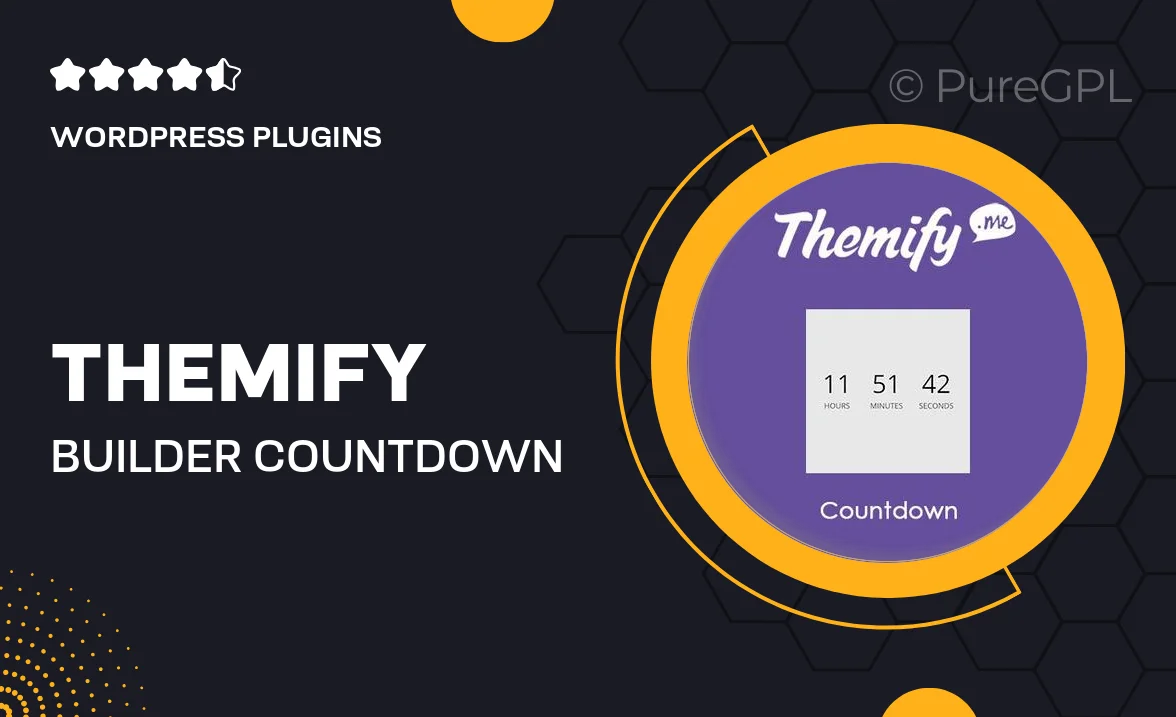 Themify Builder Countdown