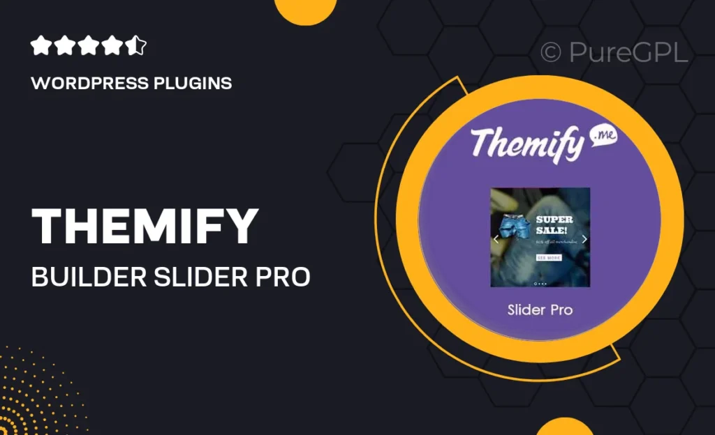 Themify Builder Slider Pro feature image