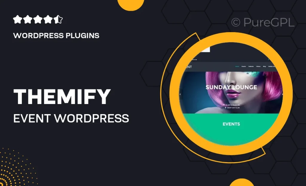 Themify Event WordPress Theme