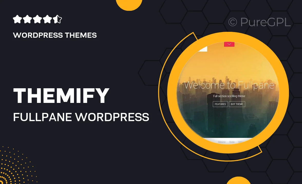 Themify Fullpane WordPress Theme