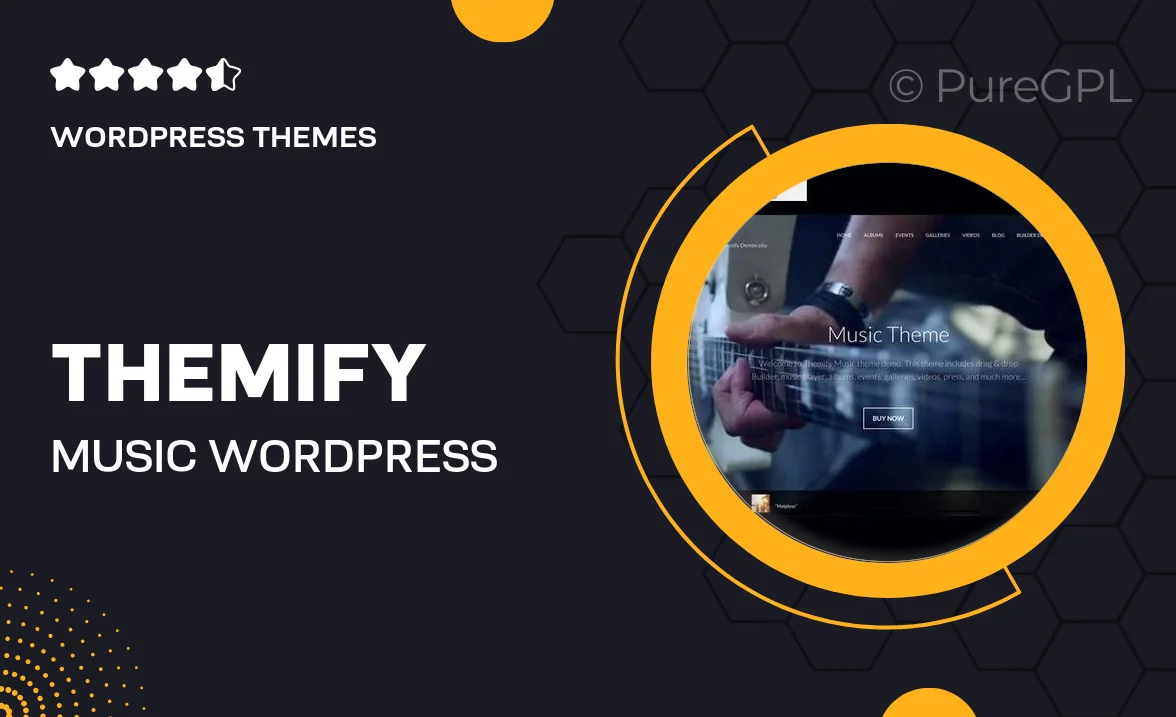 Themify Music WordPress Theme