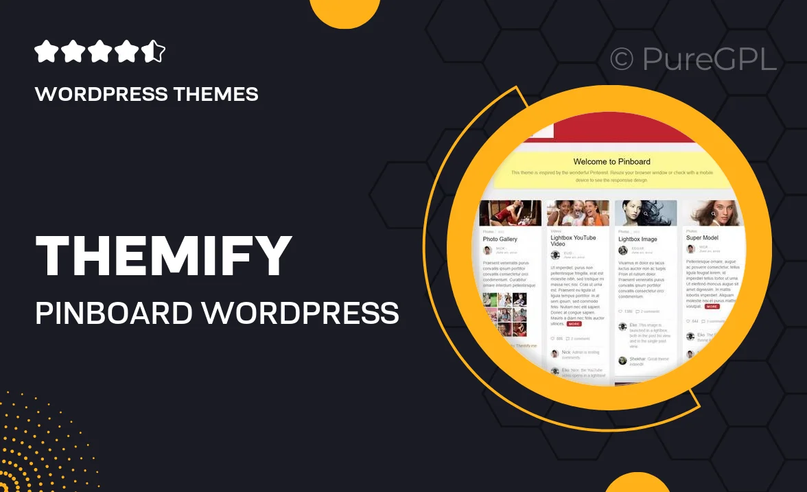 Themify Pinboard WordPress Theme