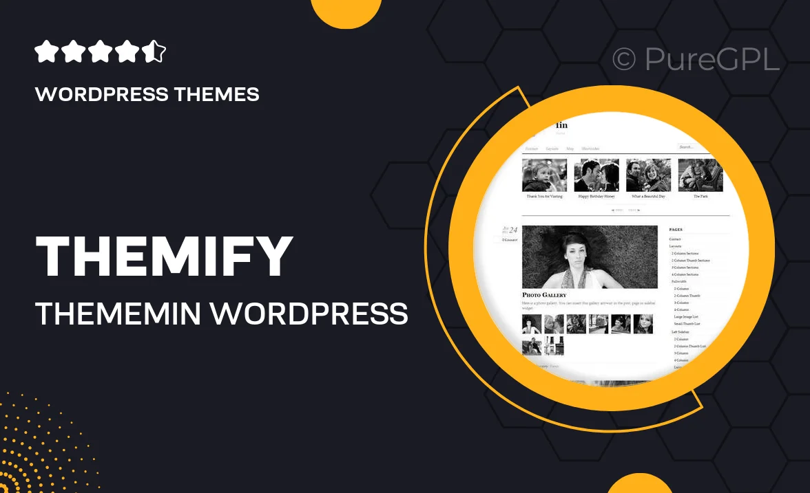 Themify Thememin WordPress Theme