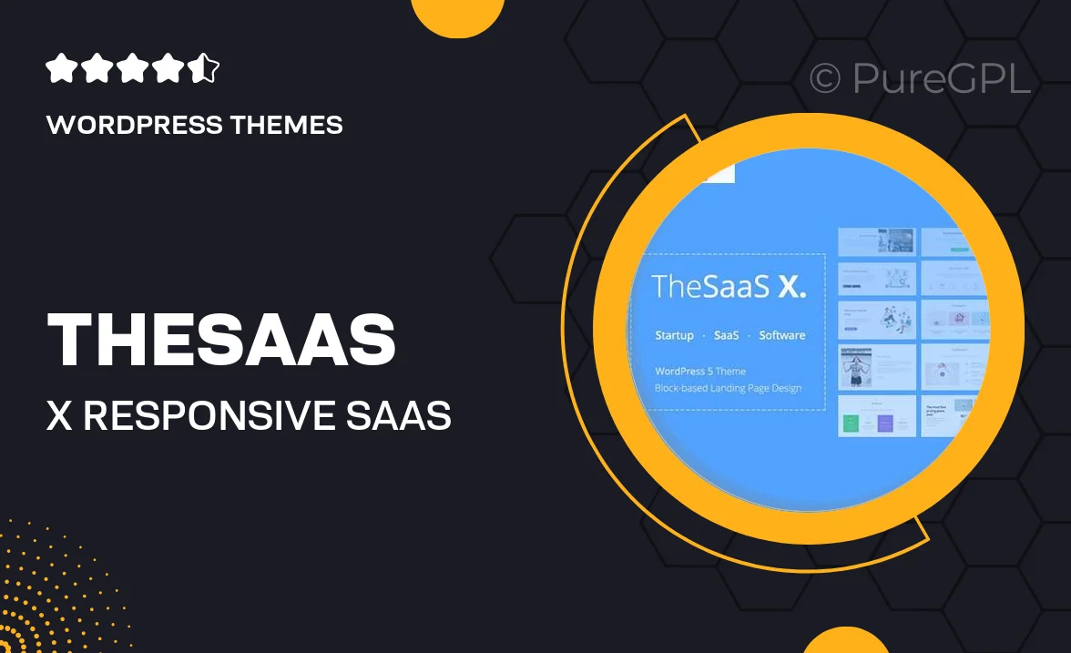TheSaaS X | Responsive SaaS, Startup & Business WordPress Theme