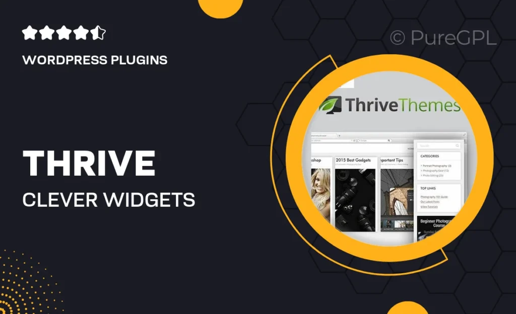Thrive Clever Widgets 29 Thrive Clever Widgets