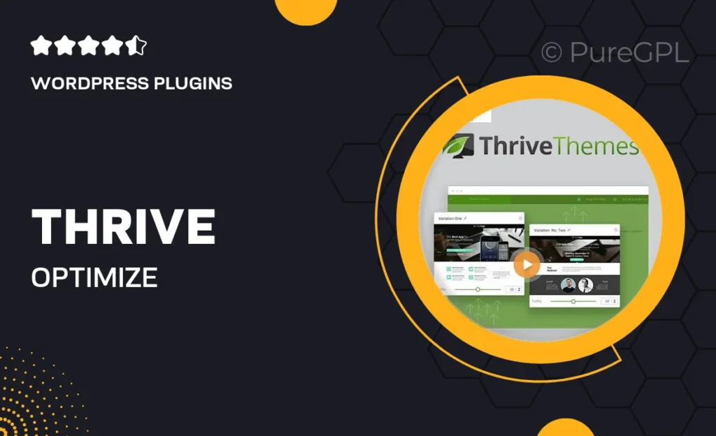 Thrive Optimize 22 Thrive Optimize