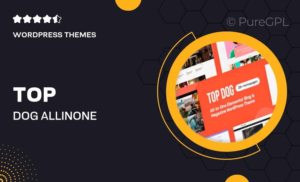 Top Dog – All-in-One Elementor Blog & Magazine WordPress Theme