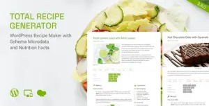 Total Recipe Generator – WordPress Recipe Maker with Schema and Nutrition Facts