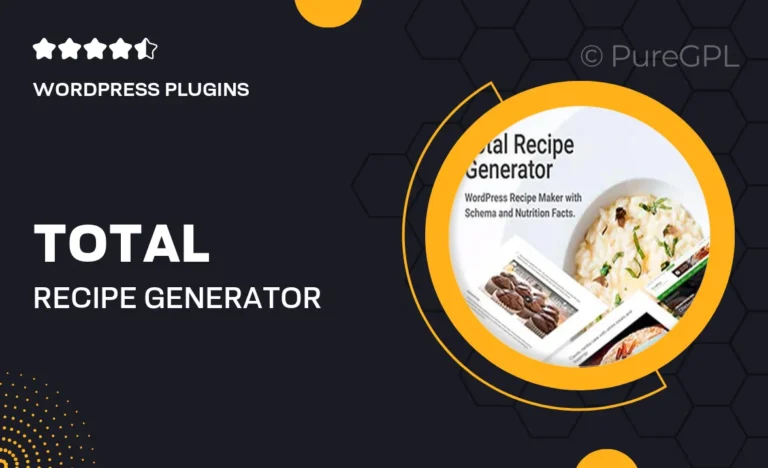 total recipe generator wordpress recipe maker with schema and nutrition facts