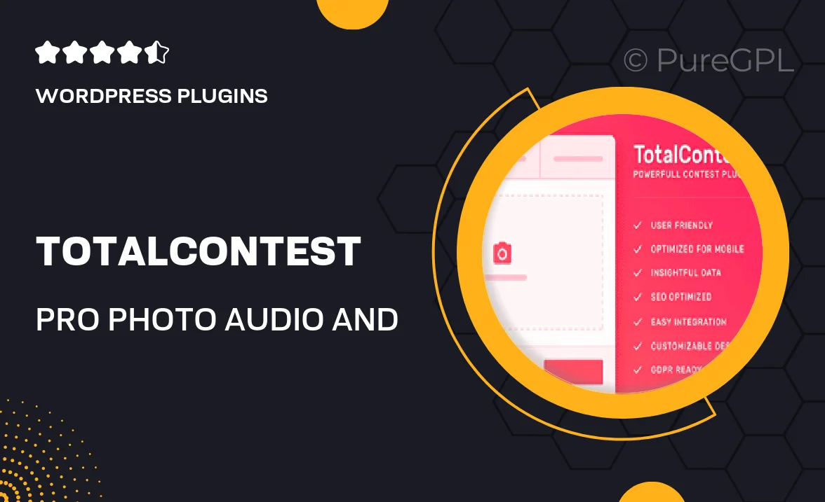 TotalContest Pro – Photo, Audio and Video Contest WordPress Plugin