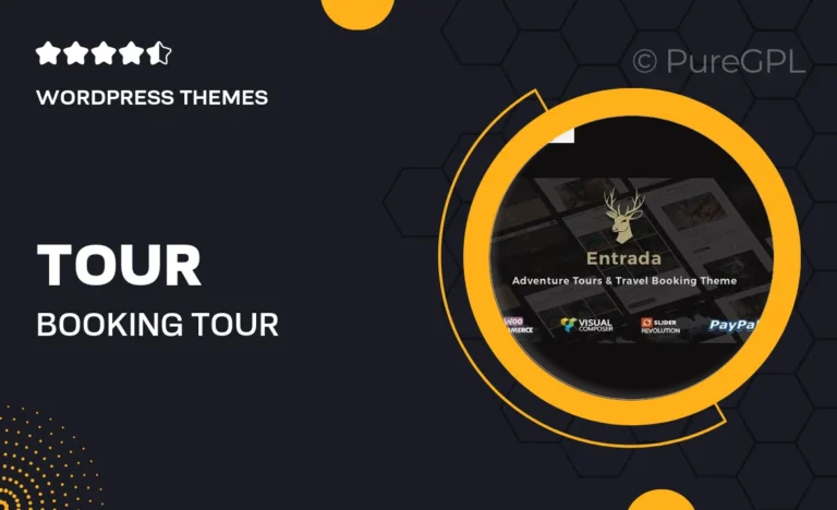 tour booking tour adventure wordpress theme entrada