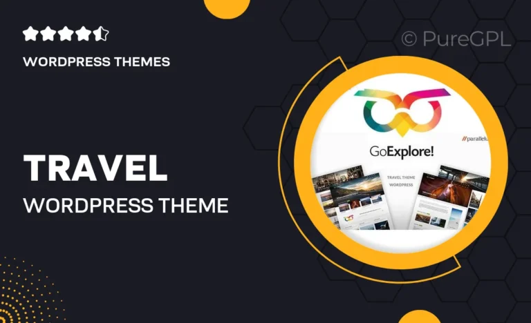 travel wordpress theme goexplore