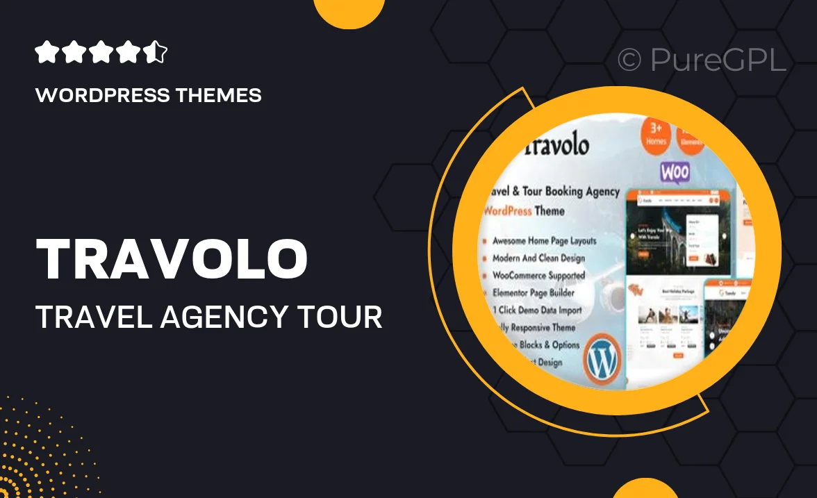 Travolo – Travel Agency & Tour Booking WordPress Theme
