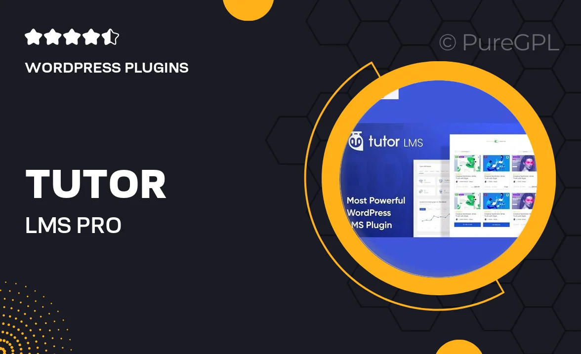 Tutor LMS Pro